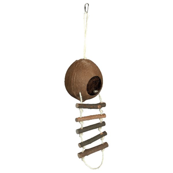 Trixie Zabawki Zabawka Domek z kokosa dla gryzonia śr 13cm nr kat 62102