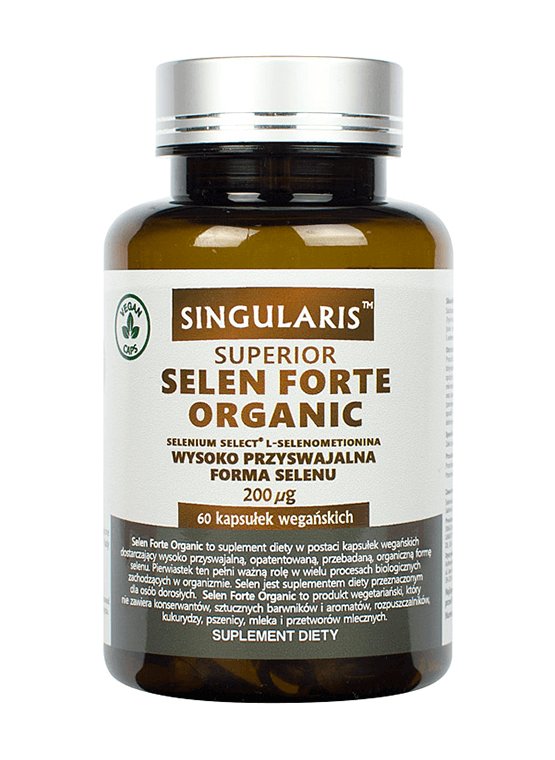 Organic SINGULARIS Singularis Selen Forte Superior x 60 kaps