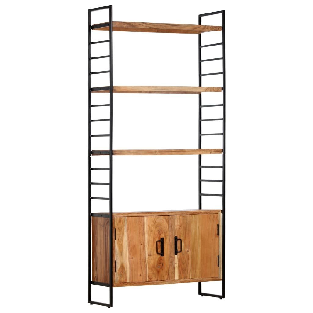 vidaXL vidaXL Regał na książki, 4 poziomy, 80x30x180 cm, lite drewno akacjowe