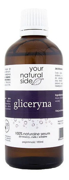 Your Natural Side 100% naturalna gliceryna roślinna - 100 ml YOUNRML-01-01