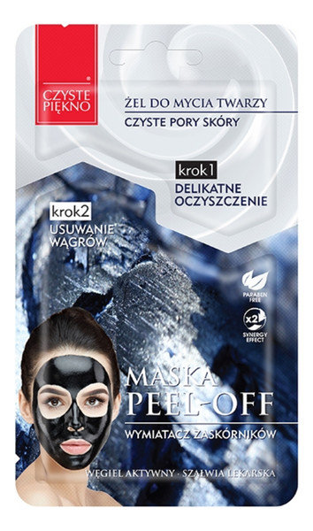 Czyste Piękno Maska peel-off Wymiatacz zaskórników - Czyste Piekno Peel Off Mask Maska peel-off Wymiatacz zaskórników - Czyste Piekno Peel Off Mask