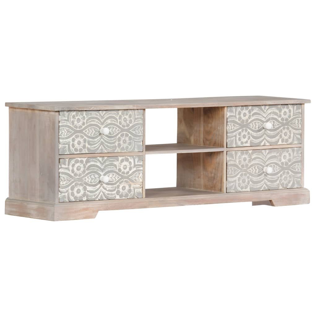 vidaXL Szafka pod TV, 120x30x40 cm, lite drewno akacjowe