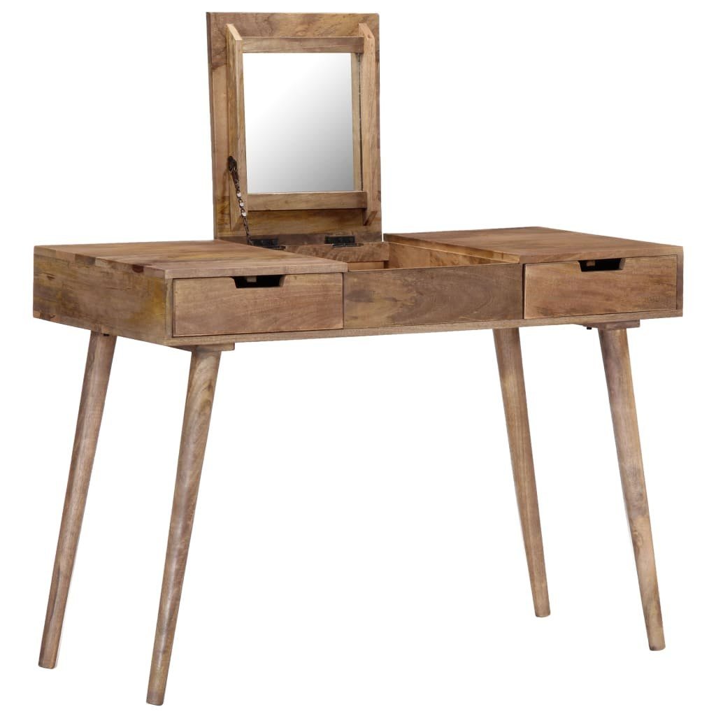 vidaXL Toaletka, 112 x 45 x 76 cm, lite drewno mango