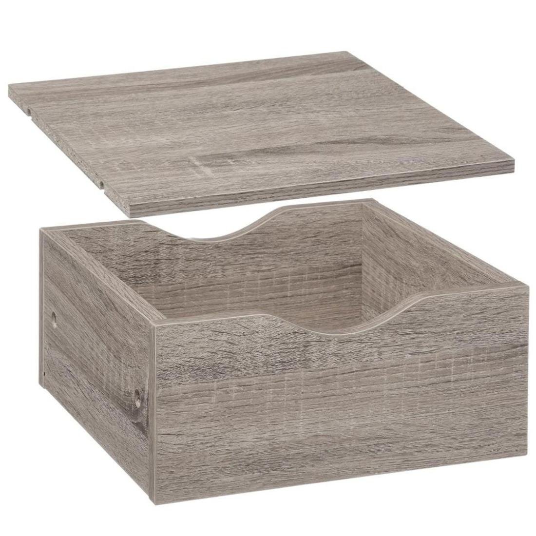 5five Simple Smart Szuflada z półką 31 x 31 x 16 cm kolor szary 167814A