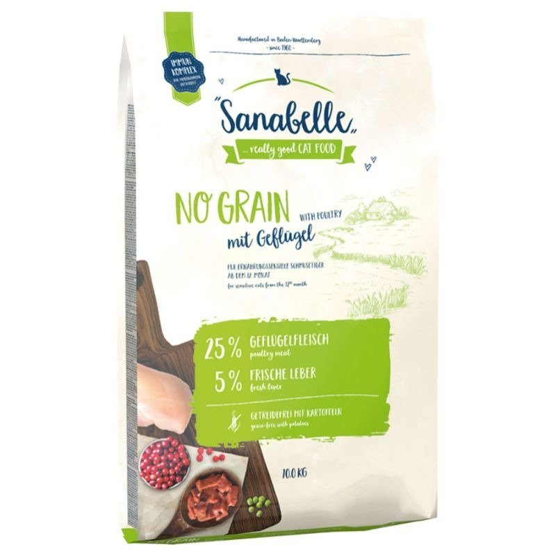 Sanabelle No grain drób 10 kg