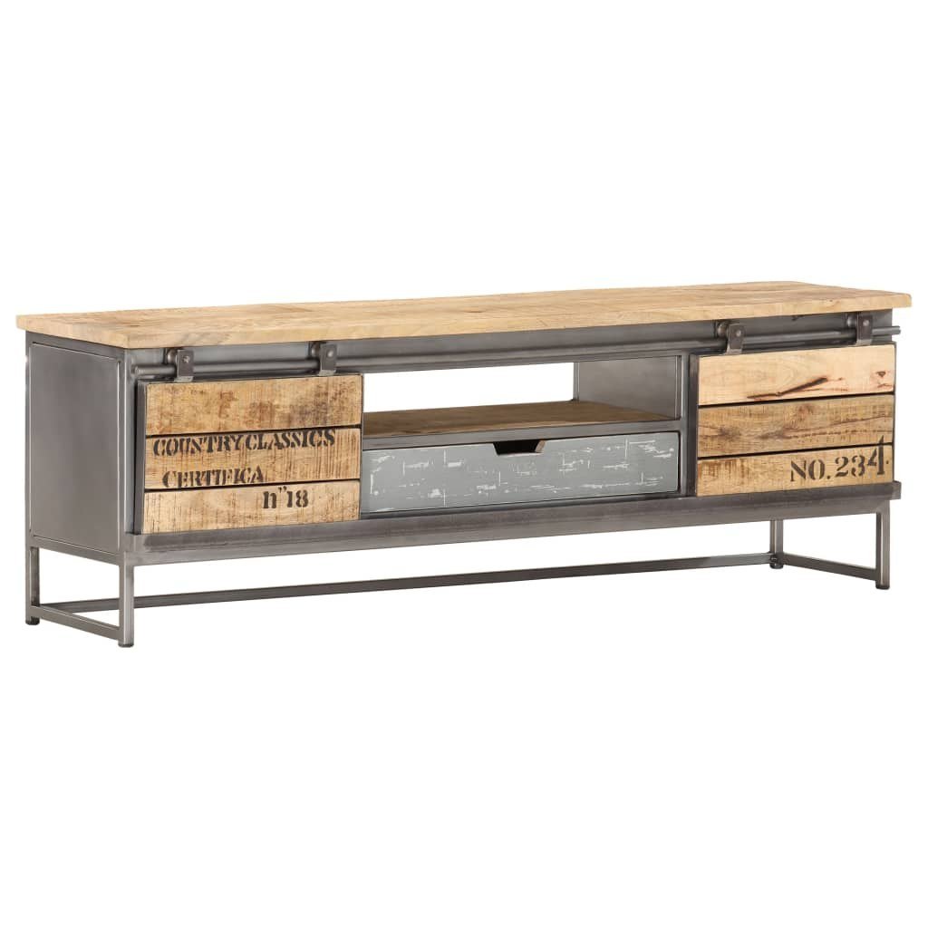 vidaXL Szafka pod TV, 120x30x40 cm, lite drewno mango