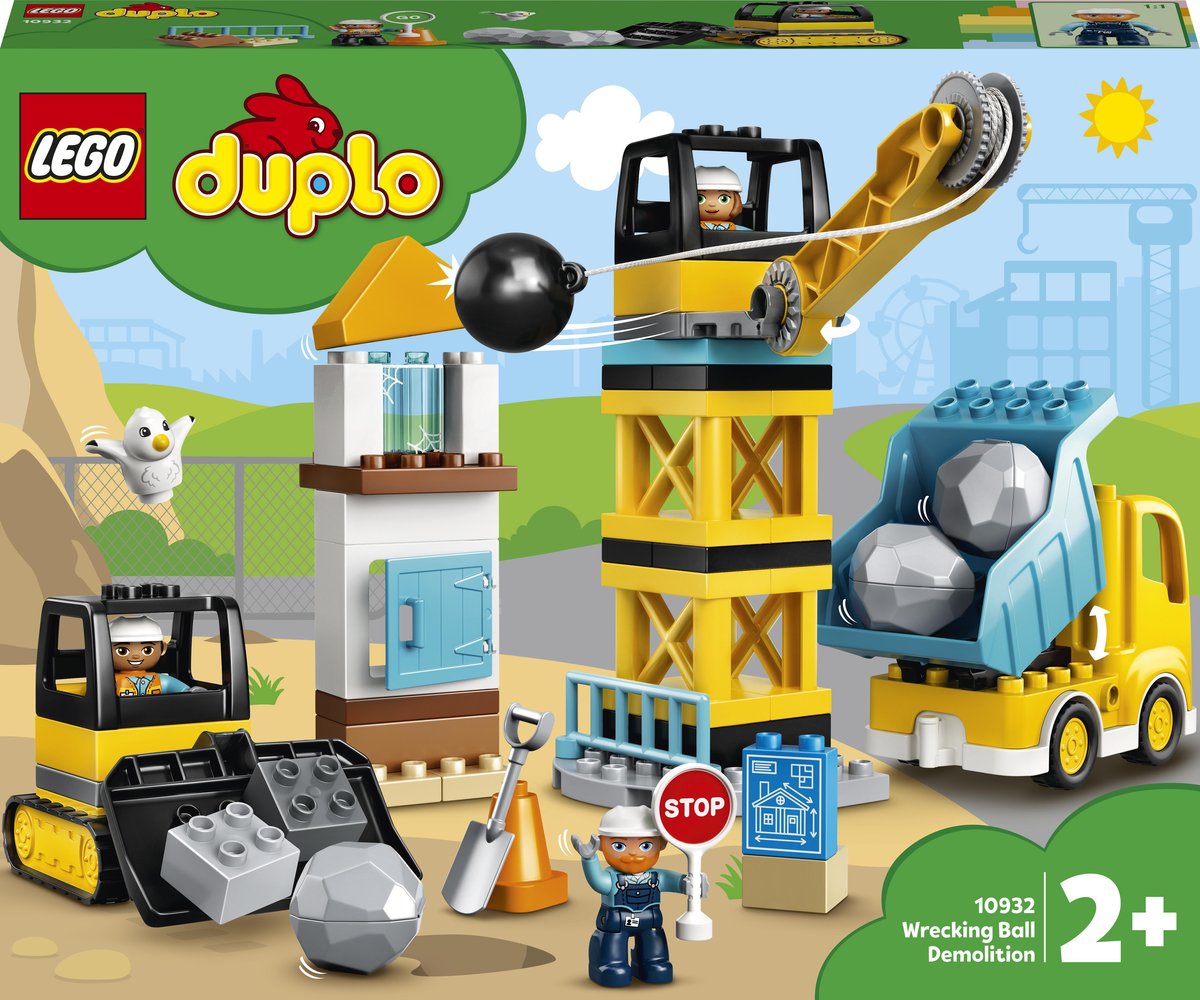 LEGO Duplo Town Rozbiórka na placu budowy 10932