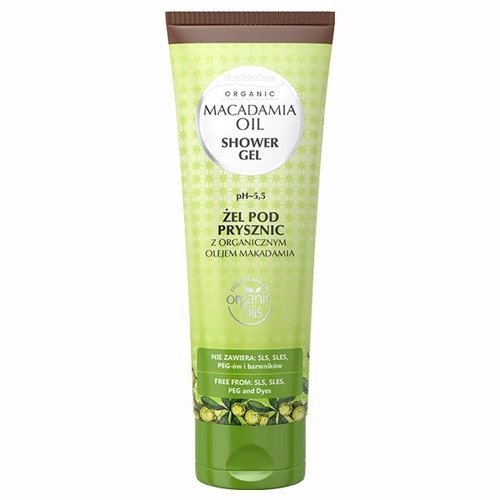 GlySkinCare ORGANIC MACADAMIA OIL - SHOWER GEL - Żel pod prysznic z organicznym olejem makadamia GLYPZOMA