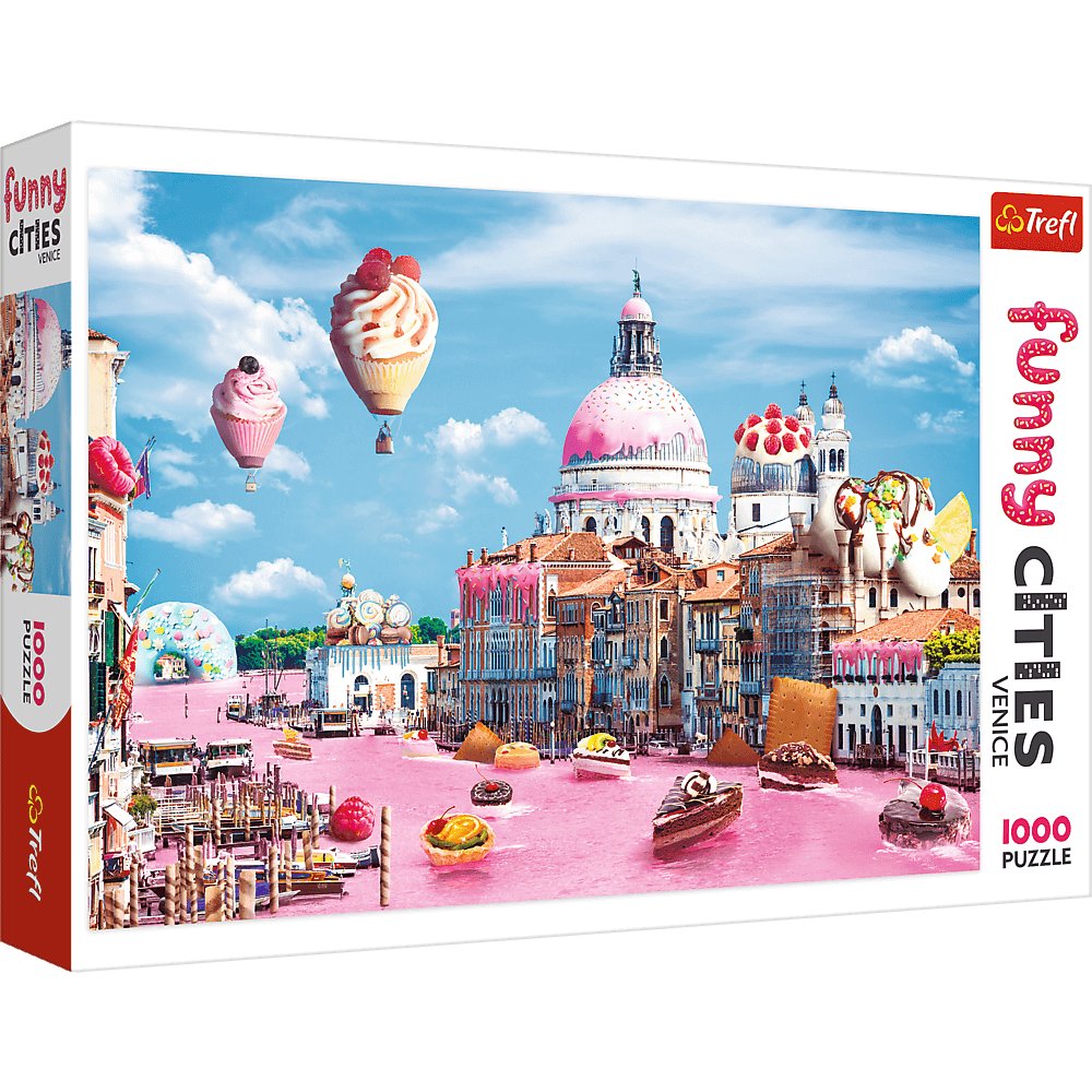 Trefl Puzzle 1000 elementów - Słodycze w Wenecji 10598Trefl