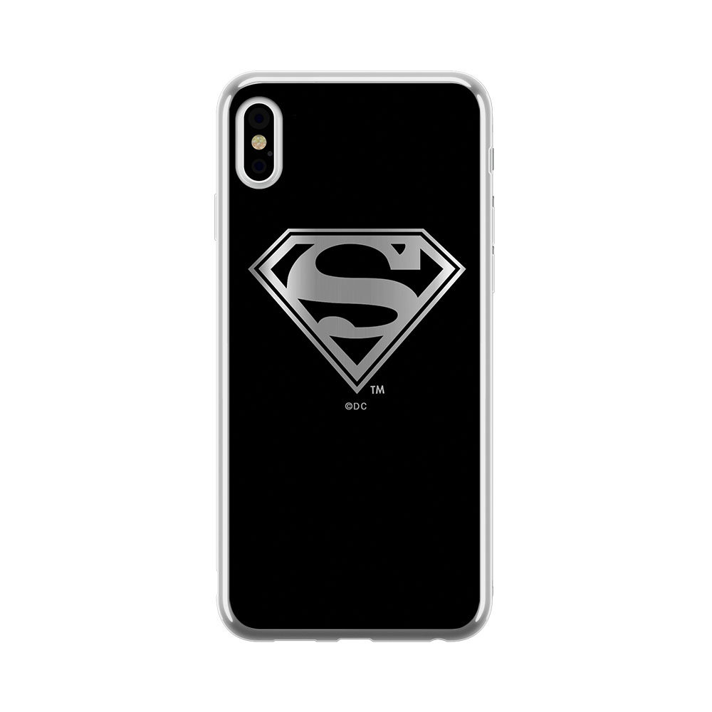 Etui na Apple iPhone X/XS DC Superman 004 CHROME