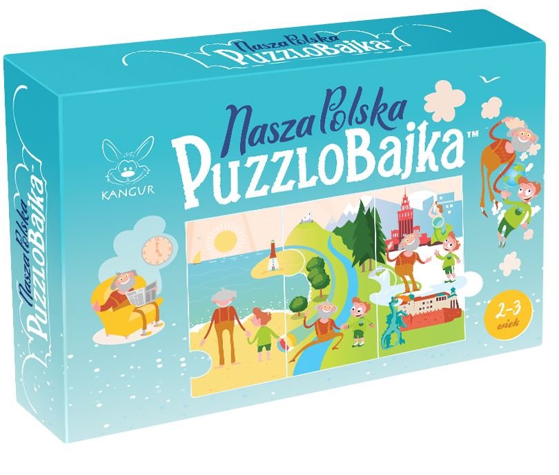 KANGUR PUZZLOBAJKA Nasza Polska CZ19001