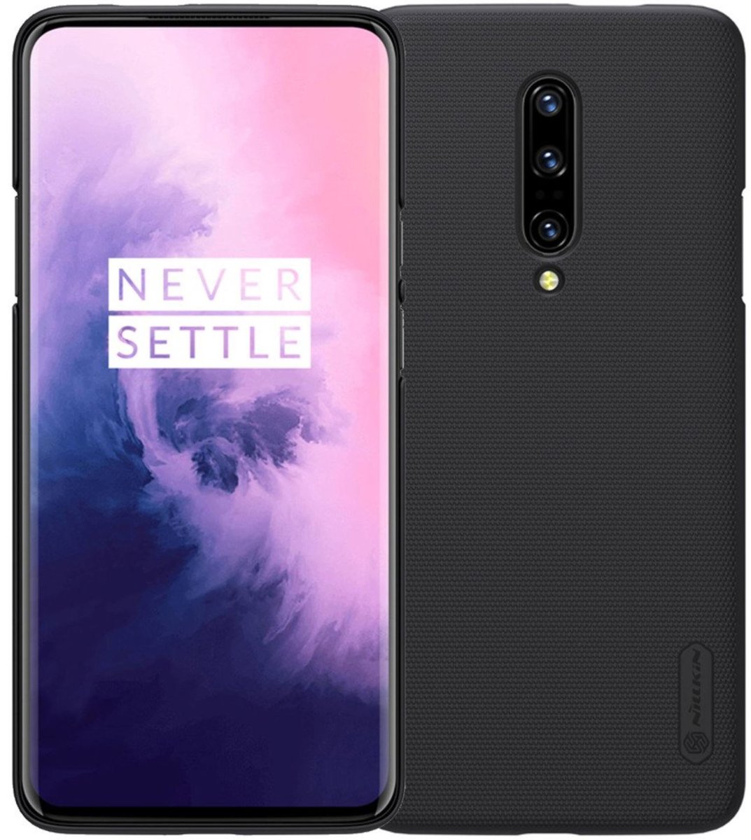 Nillkin Etui Super Frosted Shield OnePlus 7 Pro, czarne