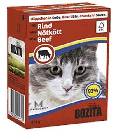 Bozita Karma dla kota Wołowina w sosie 370g