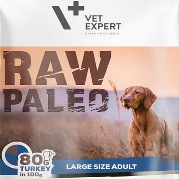 VetExpert Vet Expert Raw Paleo Large Size Adult Turkey 2.5 kg sucha karma dla dorosłych psów dużych ras indyk 2.5kg