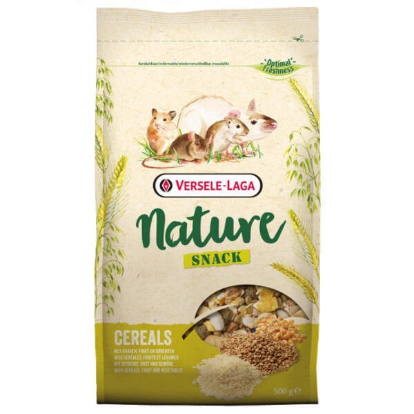 Versele-Laga Snack Nature Cereals prażone zboża owoce i warzywa 500 g