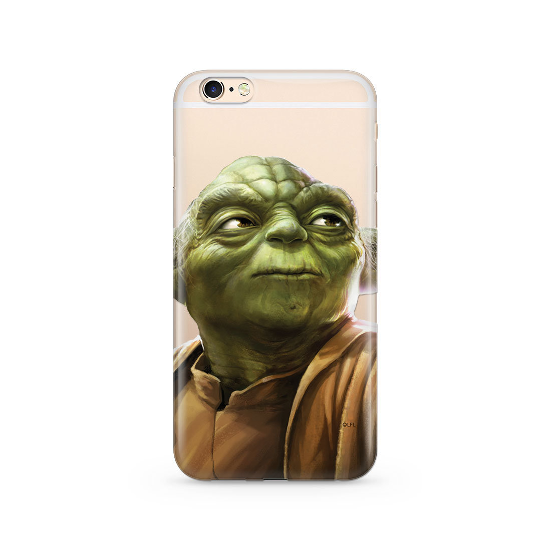 ERT GROUP Oryginalne i oficjalnie licencjonowane etui na telefon komórkowy Star Wars Yoda do iPhone 6, iPhone 6S, etui, etui z tworzywa sztucznego TPU, chroni przed uderzeniami i zarysowaniami SWPCYODA2402