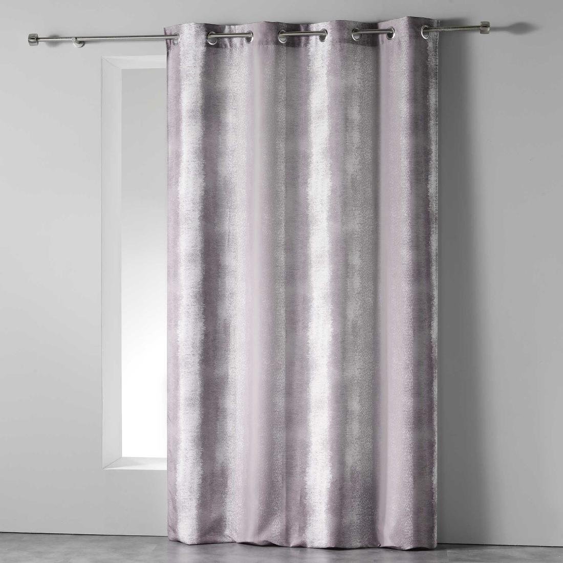 Douceur d'intérieur Douceur dintérieur Zasłona na przelotkach ARC EN CIEL 140 x 260 cm taupe B074BZD3DC