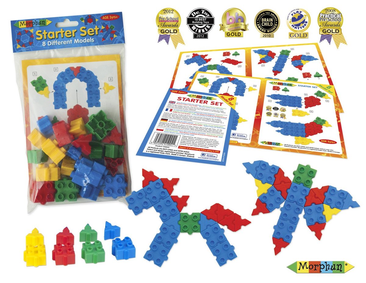 Morphun, kocki konstrukcyjne 8 modeli