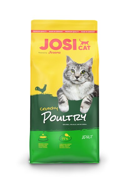 Sucha karma dla kotów JOSERA JosiCat Crunchy z drobiem 18 kg (4032254753384)