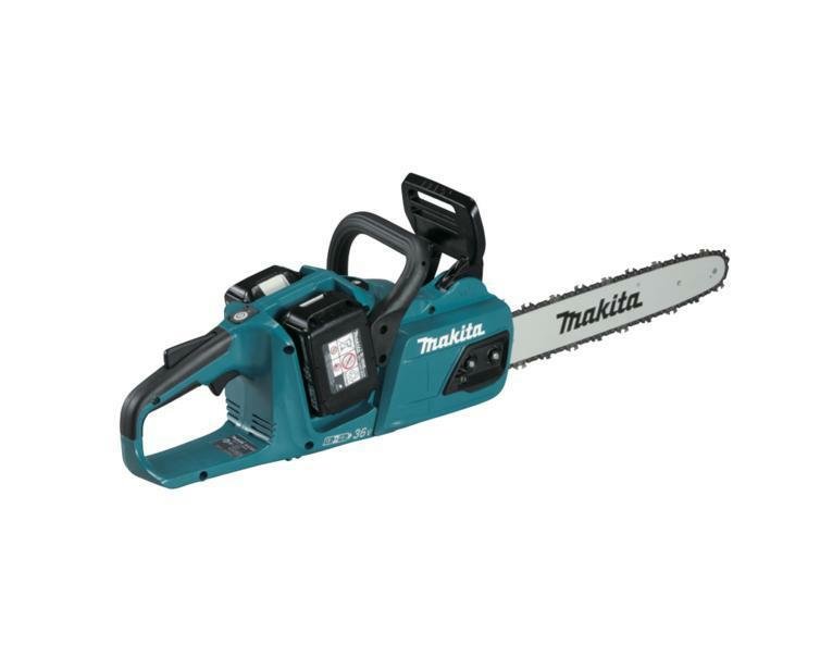 Makita akumulatorowa piła łańcuchowa 35cm, 2x18V Li-Ion 2x5,0Ah LXT [DUC355PT2] DUC355PT2