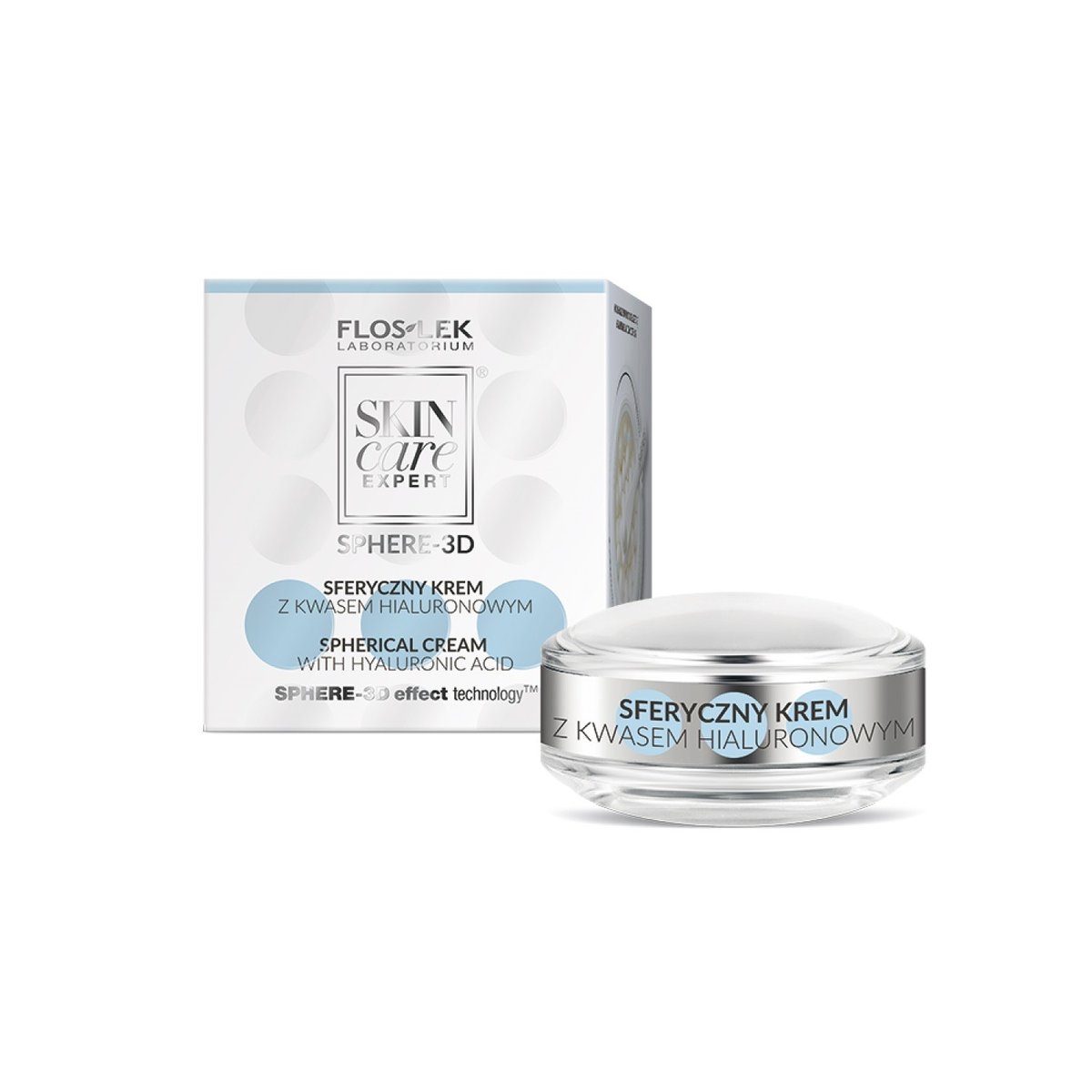 Flos-Lek SKIN CARE EXPERT SPHERE 3D SFERYCZNY KREM Z KWASEM HIALURONOWYM 10,5G