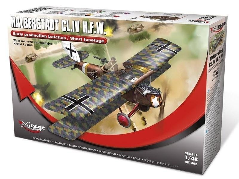 MIRAGE Mirage Halberstadt CL.IV H.F.W. early batches 481402