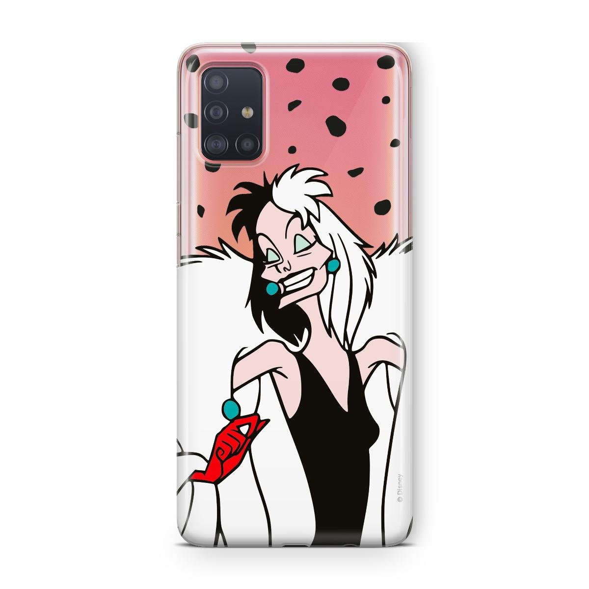 Etui na SAMSUNG Galaxy A51 DISNEY Cruella 004