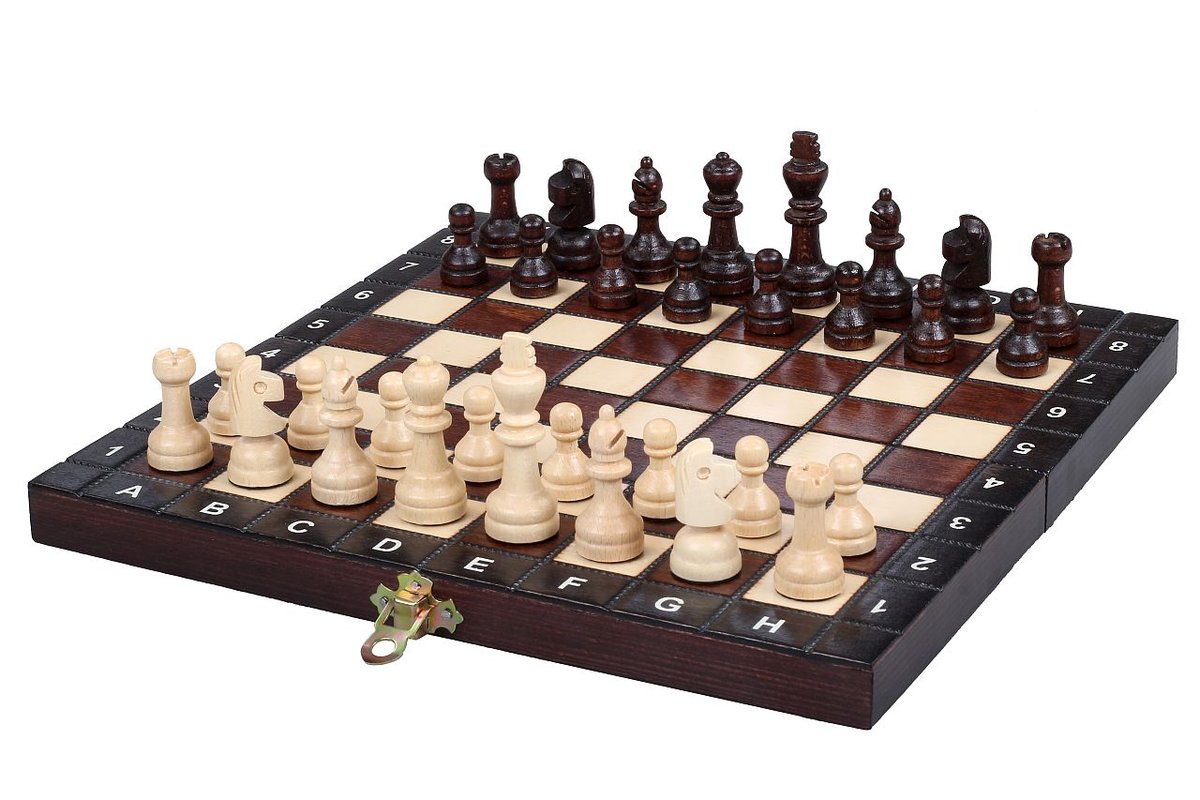 Sunrise Chess & Games, szachy drewniane Szkolne