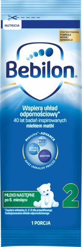 Zdjęcia - Jedzenie dla dzieci i niemowląt Bebilon 2 Advance Pronutra Mleko następne po 6. miesiącu 28,8 g 