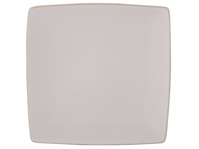 Mikasa MIKASA Gourmet Talerz obiadowy Basics kamionka kwadratowa 5179096