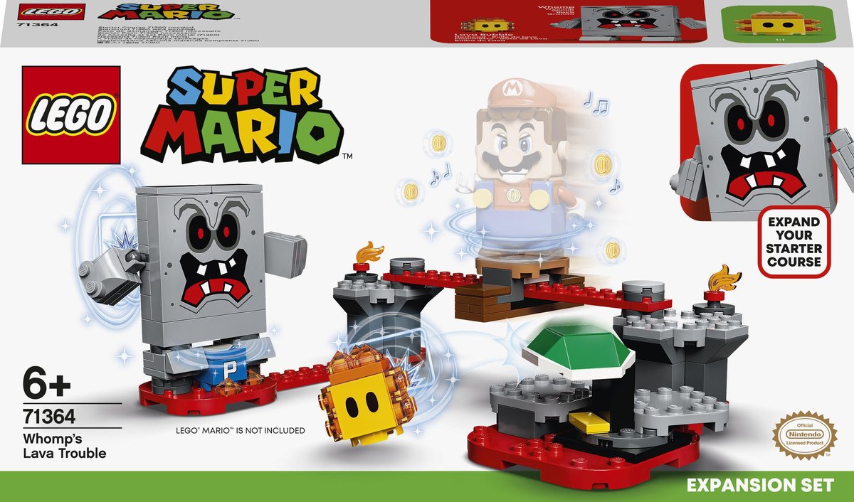 LEGO Super Mario Tarapaty w forcie Whompa 71364