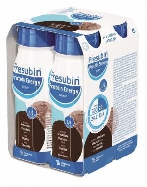 FRESENIUS FRESUBIN PROTEIN ENERGY DRINK O smaku czekoladowym 4 x 200 ml 8405122