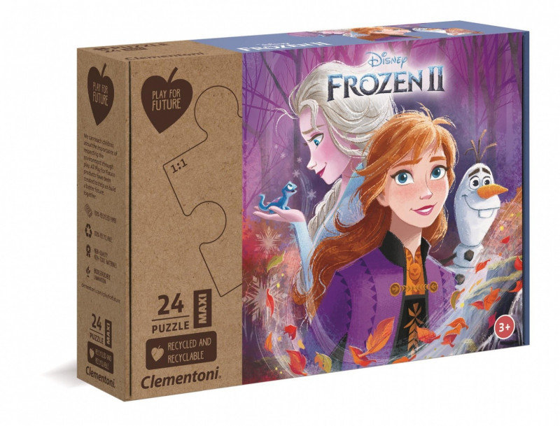 Clementoni Puzzle 24 Maxi Play for Future Frozen 2