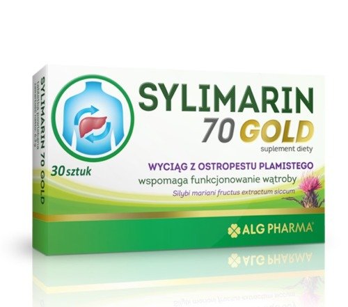 ALG PHARMA POLAND SP. Z O.O. Alg Pharma Sylimarin 70 Gold 30tabl.