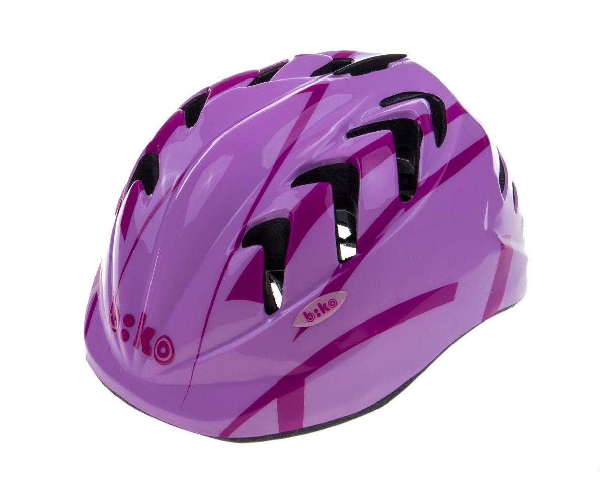 Biko, Kask rowerowy, Kid Pro, HM-BI204-1, fioletowy, rozmiar S