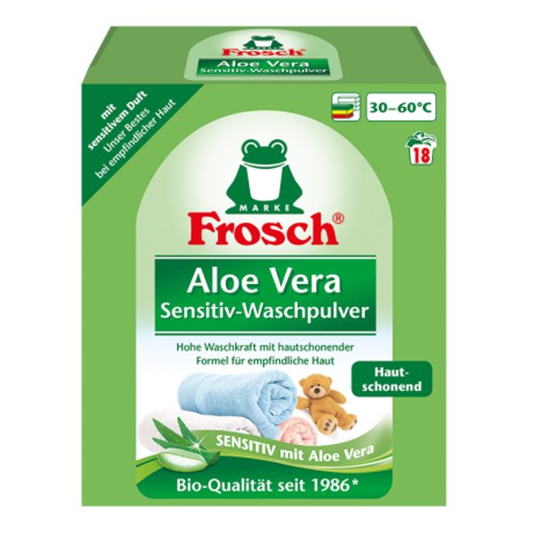 Frosch Proszek do prania tkanin kolorowych Aloes