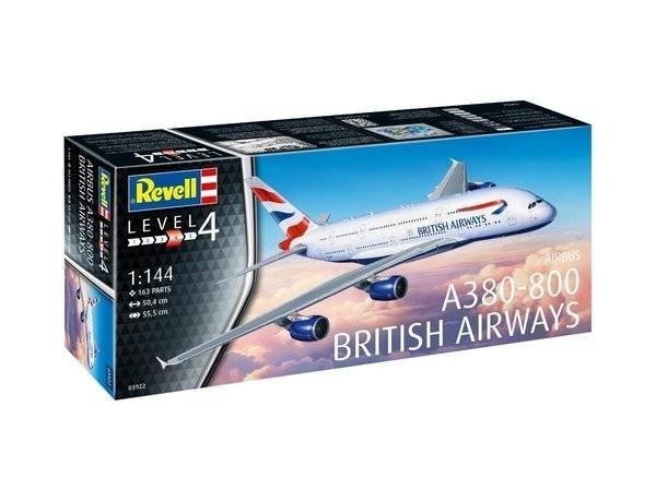 Revell Model plastikowy A-380-800 British Airways DARMOWA DOSTAWA OD 199 ZŁ! GXP-660880