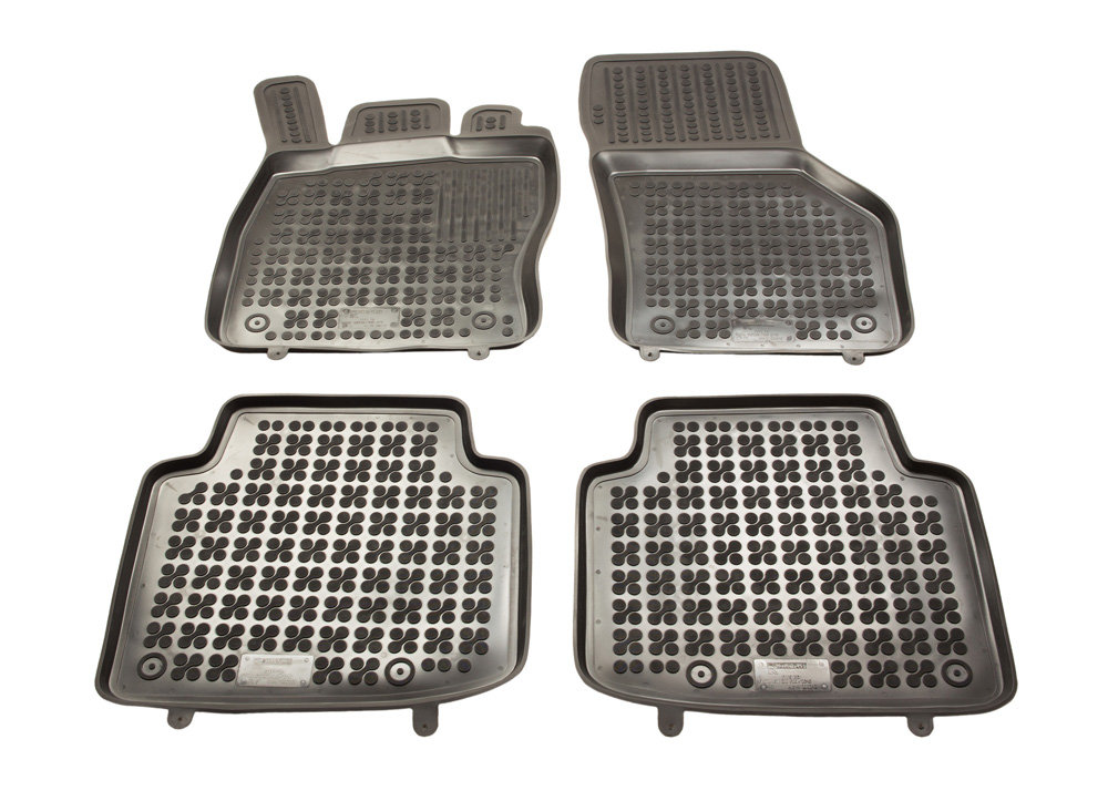 REZAW PLAST Dywaniki gumowe czarne PLAST 200212, 4 szt, Skoda Superb III od 2015 PLAST 200212