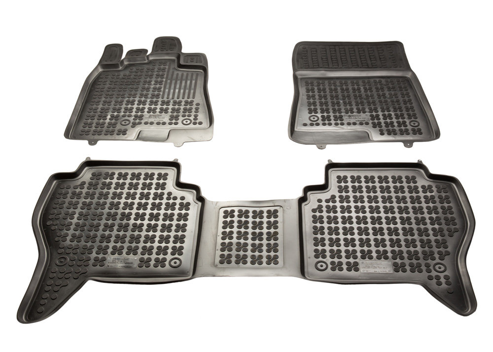 REZAW Plast Dywaniki korytka Gumowe Mitsubishi Pajero od 2006 MITSU 202308