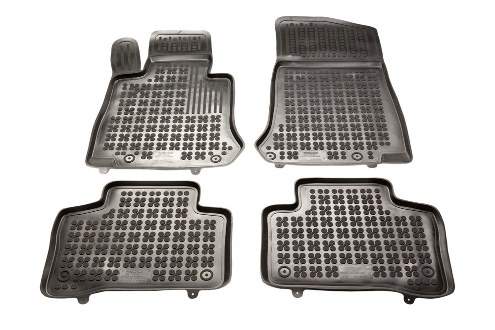 REZAW PLAST Dywaniki gumowe czarne PLAST 201722, 4 szt, Mercedes GLC od 2015 PLAST 201722