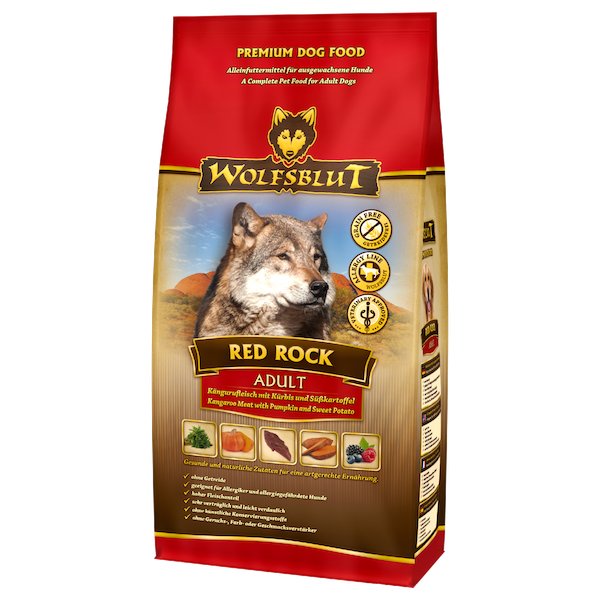 Zdjęcia - Karm dla psów Wolfsblut Dog Red Rock kangur i bataty 2kg 