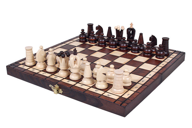 Zdjęcia - Gra planszowa Szachy drewniane Royal Maxi, Sunrise Chess & Games