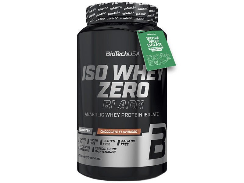 BioTech USA Iso Whey Zero Black 908g