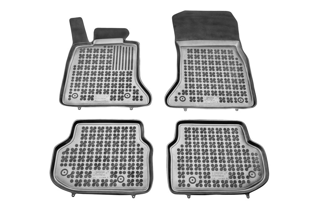 REZAW PLAST Dywaniki gumowe czarne PLAST 200713, 4 szt, BMW 5 (F10/F11) 2010 - 2013 PLAST 200713