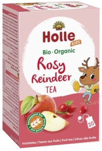 Holle Baby Herbatka owocowa Różany Renifer BIO 44g NN-ZHL-D044-001