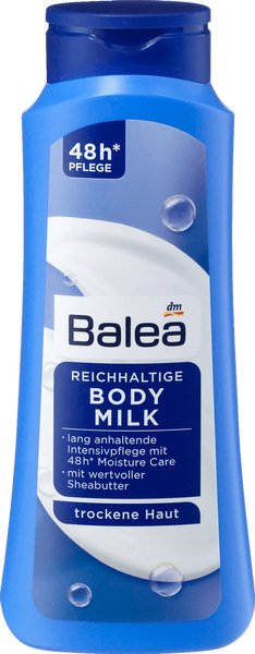 Balea, balsam z masłem shea do skóry suchej, 500 ml