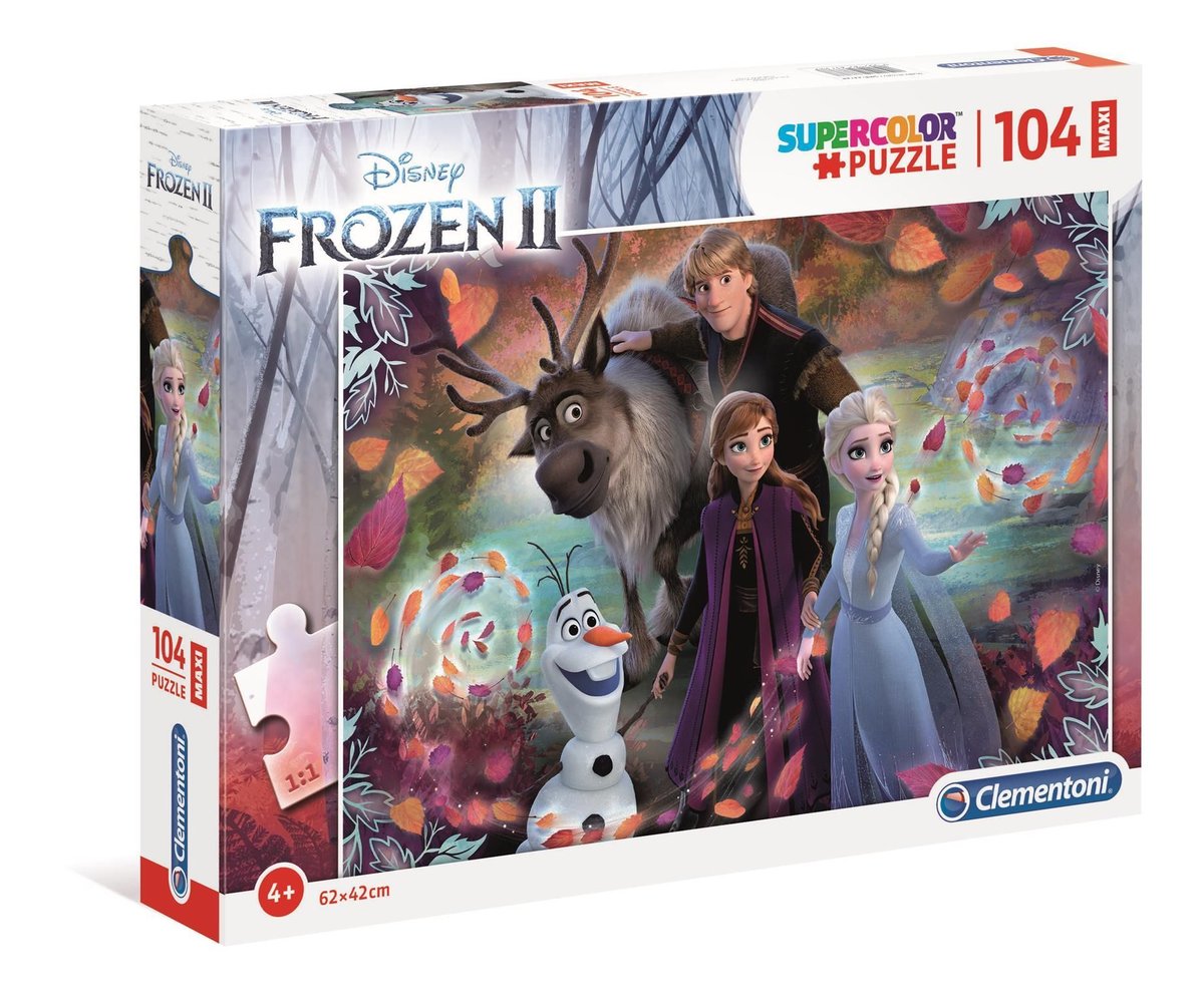 Clementoni Puzzle 104el Maxi podłogowe Frozen 2 23738