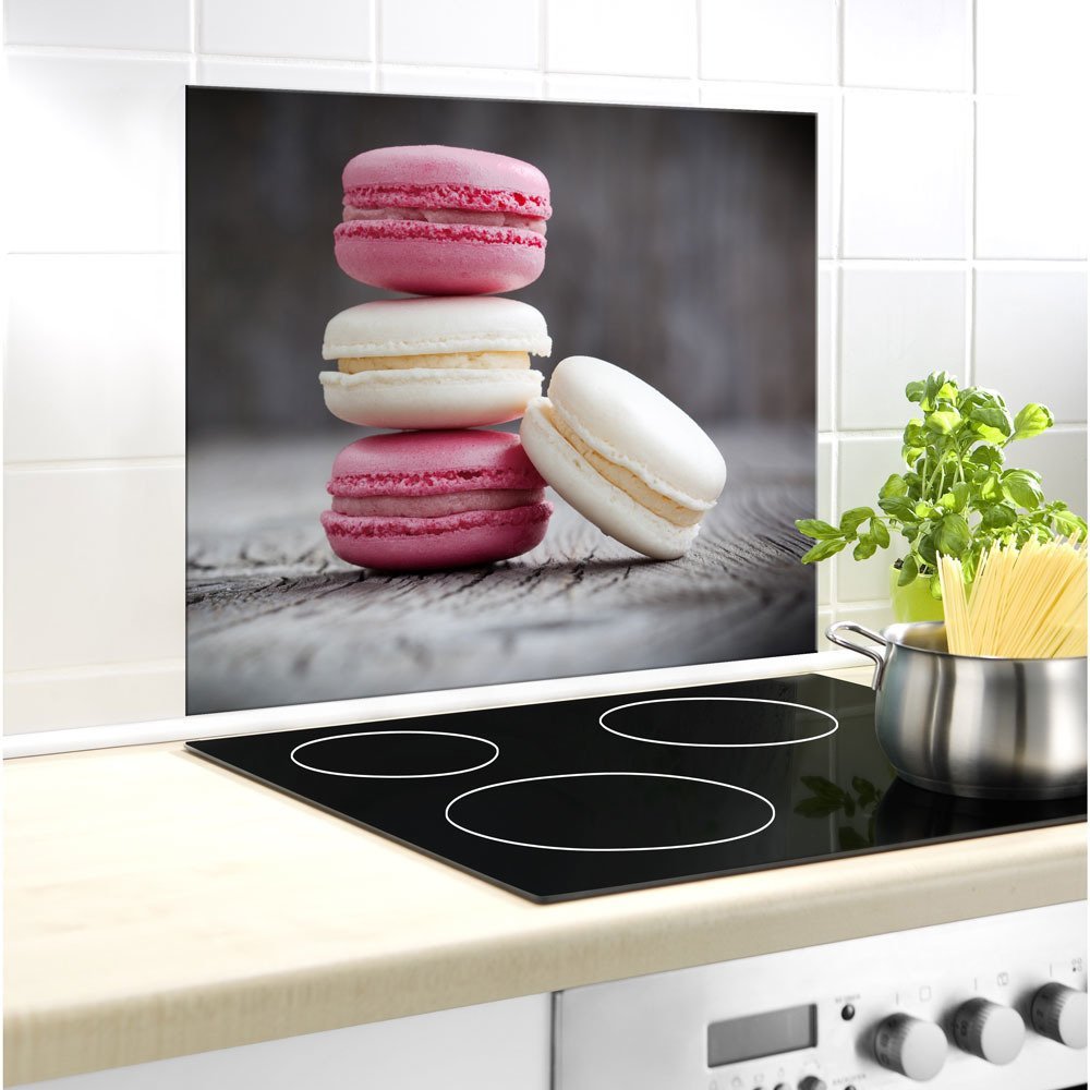 Wenko Szklana płyta ochronna MACARONS na ścianę 50 x 60 cm B06VYBMV5V