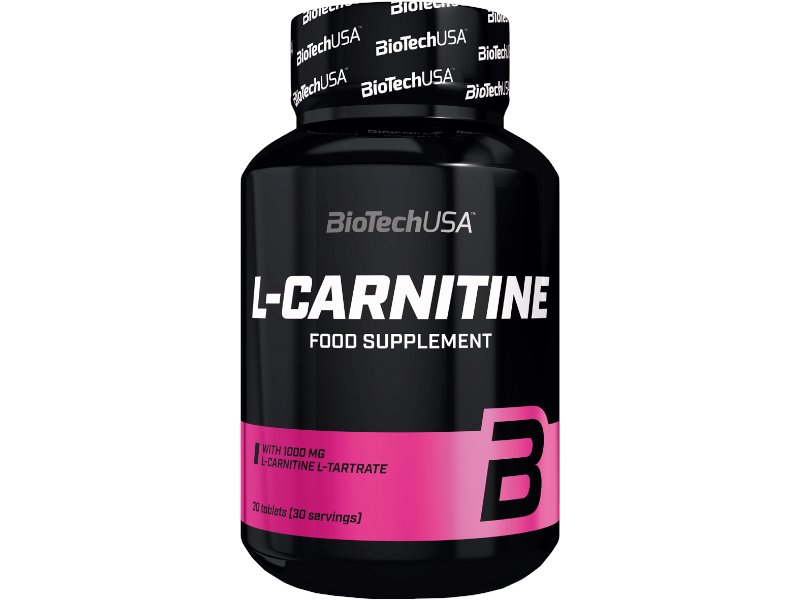 Biotech, L-Carnitine 1000, 30 tabl