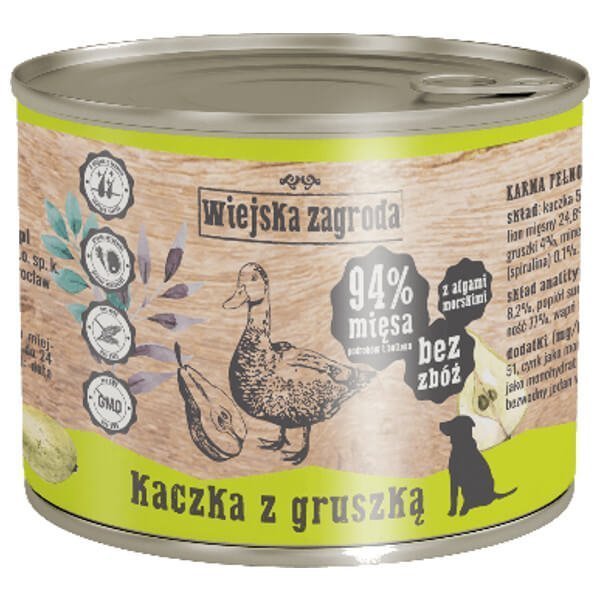 Wiejska Zagroda Kaczka z Gruszką 200g Wiejska Zagroda